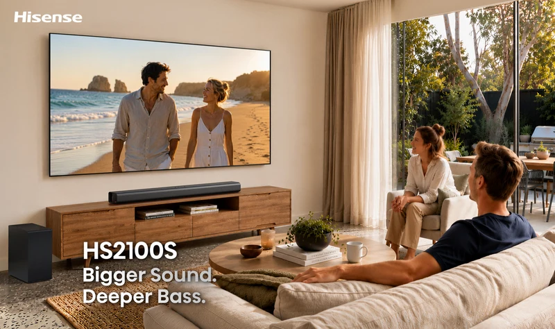 Hisense HS2100S 280W 2.1 CH Soundbar with Subwoofer