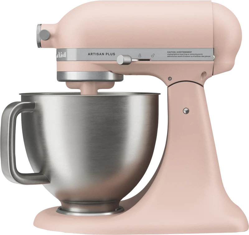 KitchenAid Artisan Plus Tilt Head Stand Mixer Feather Pink