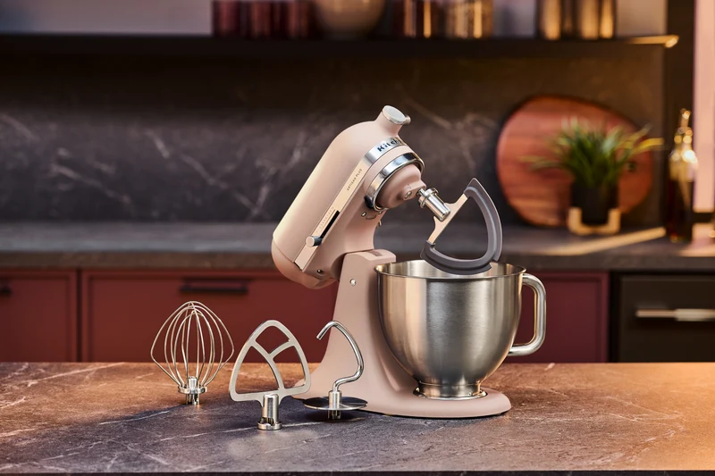 KitchenAid Artisan Plus Tilt Head Stand Mixer Feather Pink