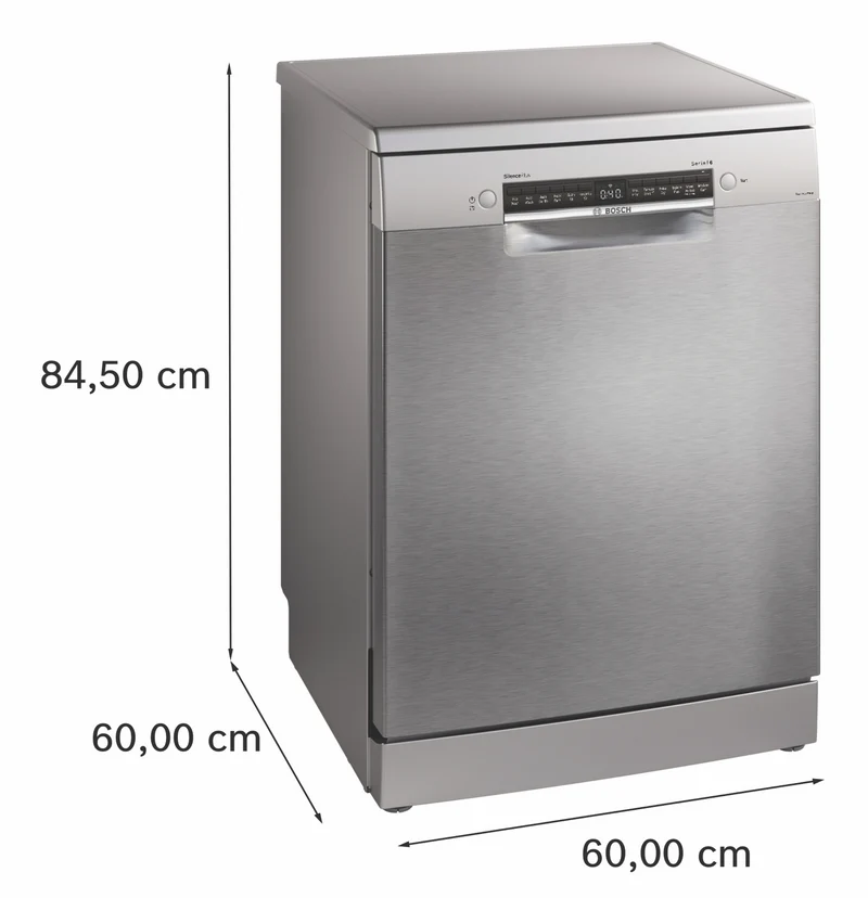 Bosch Series 6 Freestanding Dishwasher Stainless Steel