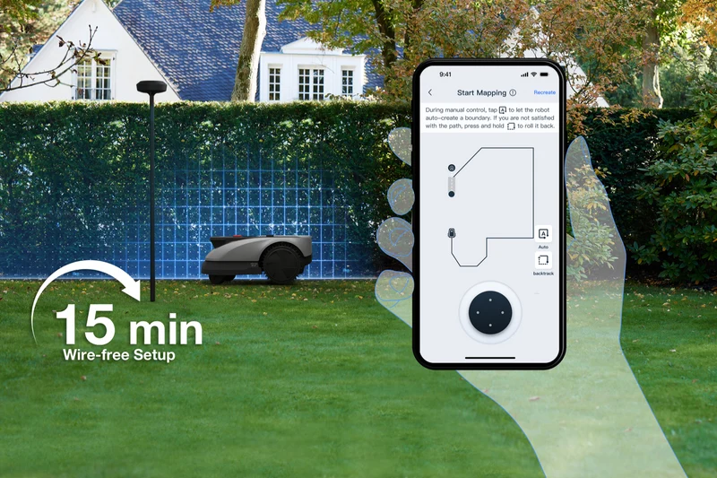 Ecovacs GOAT O600 RTK Robotic Lawn Mower