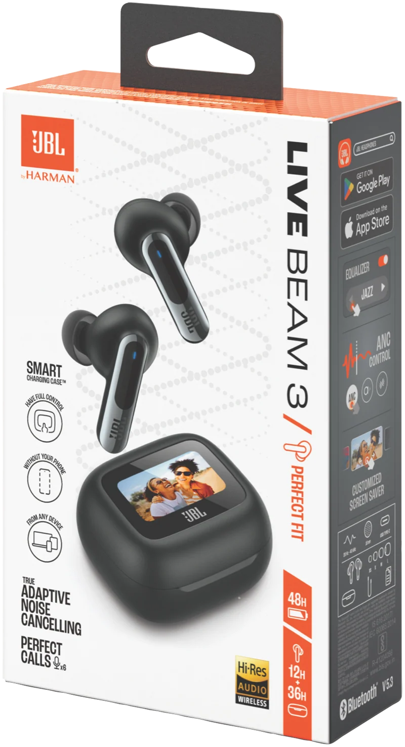 JBL Live Beam 3 Noise Cancelling Earbuds