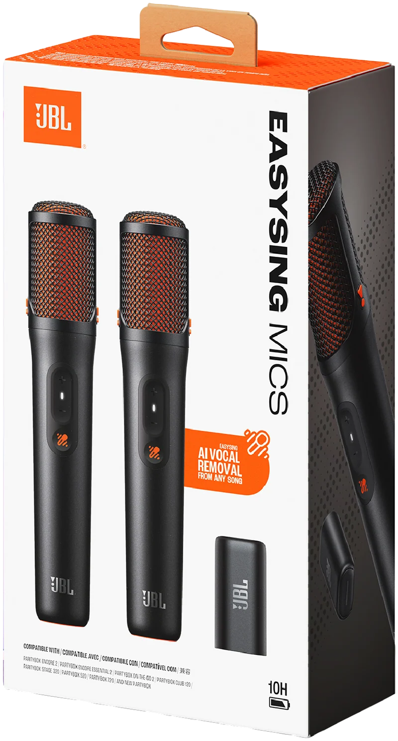 JBL EasySing Mics - Pair