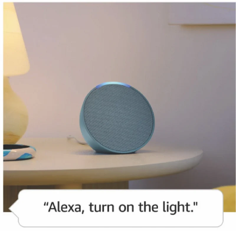 Amazon Pop Compact Smart Speaker with Alexa (Teal)