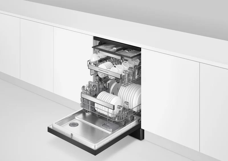 Fisher & Paykel Series 7 Contemporary Dishwasher, Black