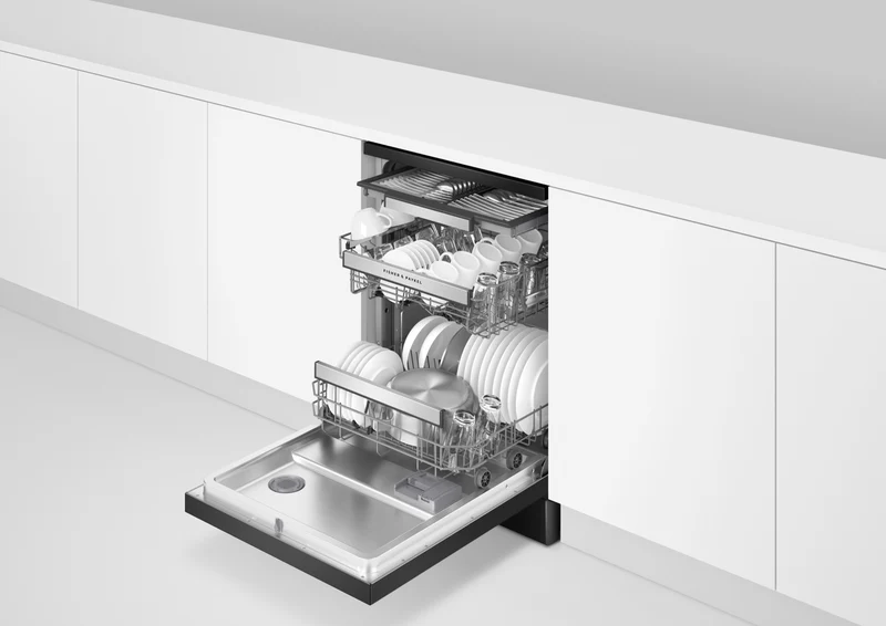 Fisher & Paykel Series 7 Contemporary Dishwasher, Black