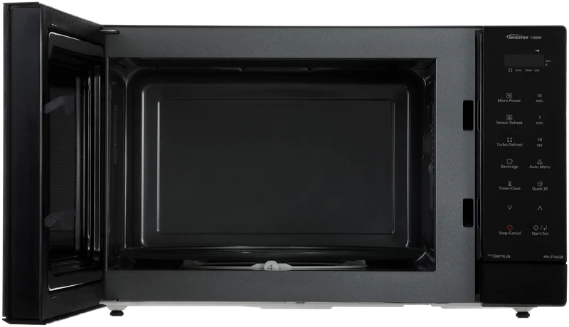 Panasonic 32L 1100W Inverter Microwave - Black