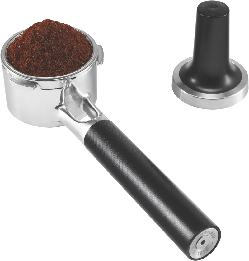 KitchenAid Semi Automatic Espresso Machine With Burr Grinder Cast Iron Black