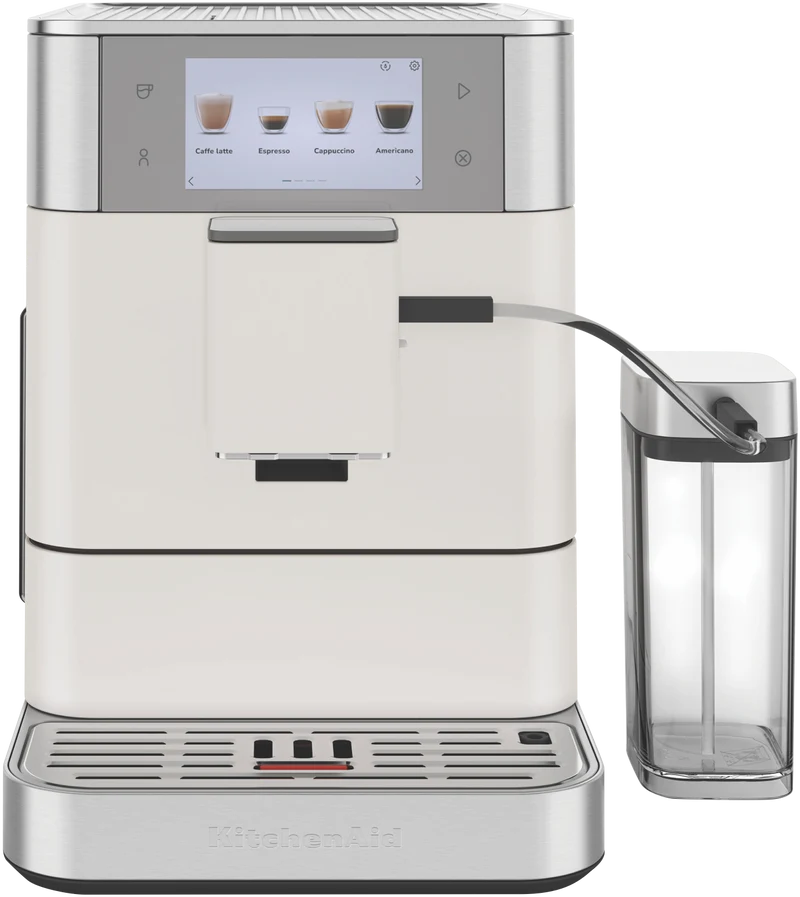 KitchenAid Fully Automatic Espresso Machine With Milk Container Porcelain
