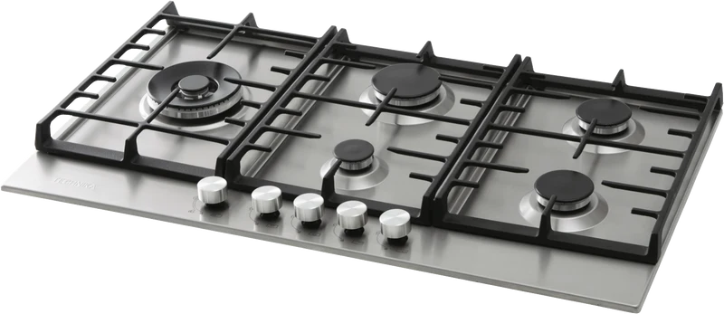 Technika 90cm Stainless Steel Gas Cooktop