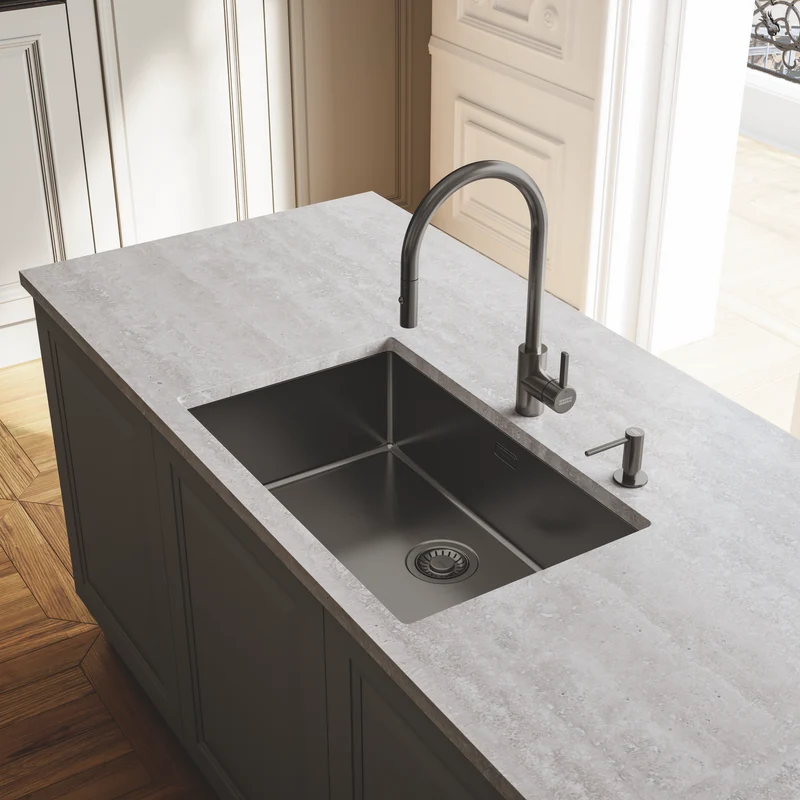 Franke Eos Neo Pull Out Tap, Anthracite