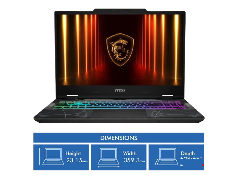 MSI Cyborg 15 15.6 i7 16GB 512GB RTX 5060 8GB Gaming Laptop