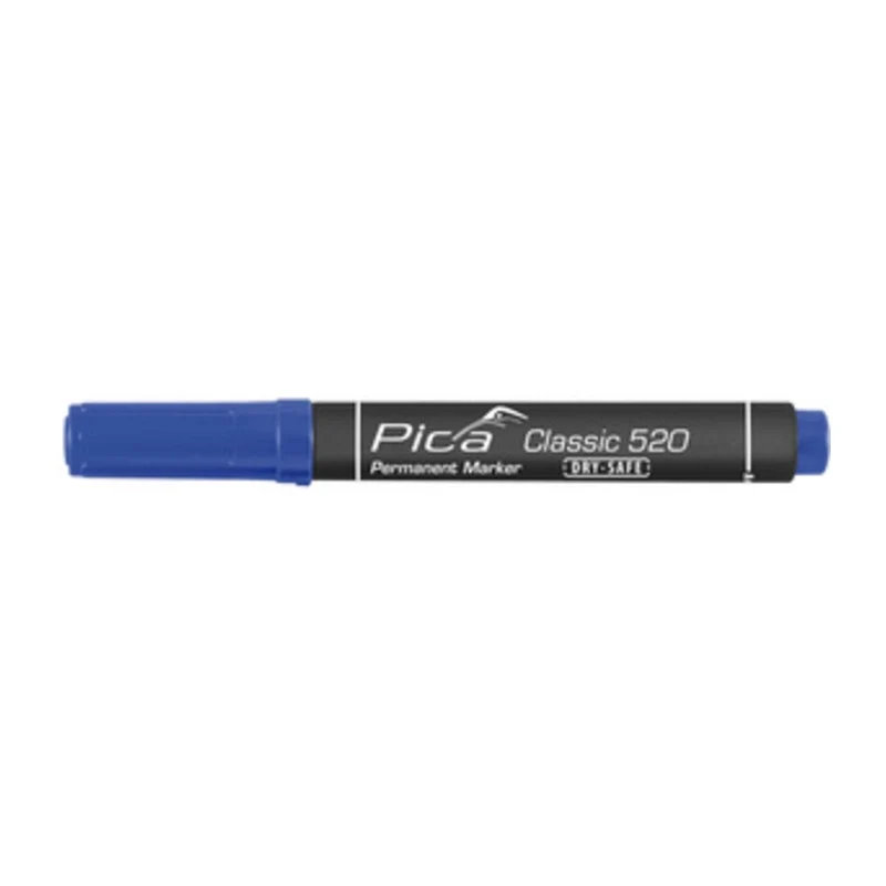 Pennarello Pica Classic Punta Tonda Blu Pica Marker 10 Pezzi