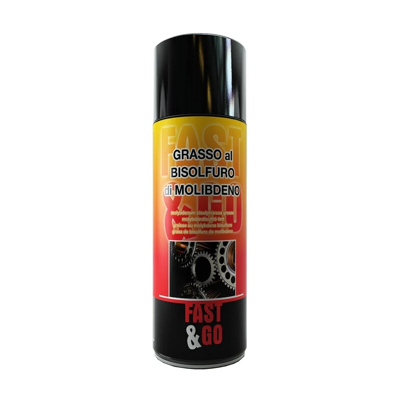 Fastgo Grasso al Bisolfuro Mo S2 400 ml 12 Pezzi