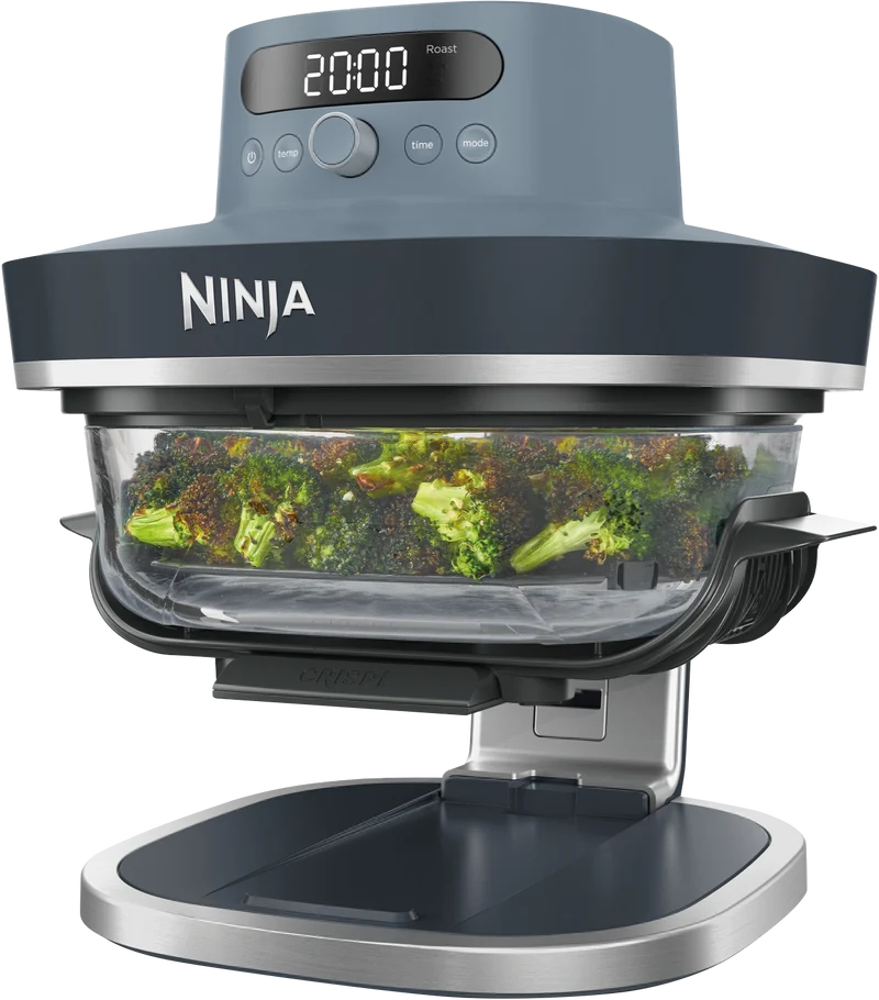 Ninja Crispi Pro 6-in-1 Countertop Glass Air Fryer Cyberspace