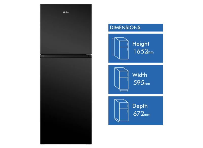 Haier 311L 300 Series Top Mount Refrigerator
