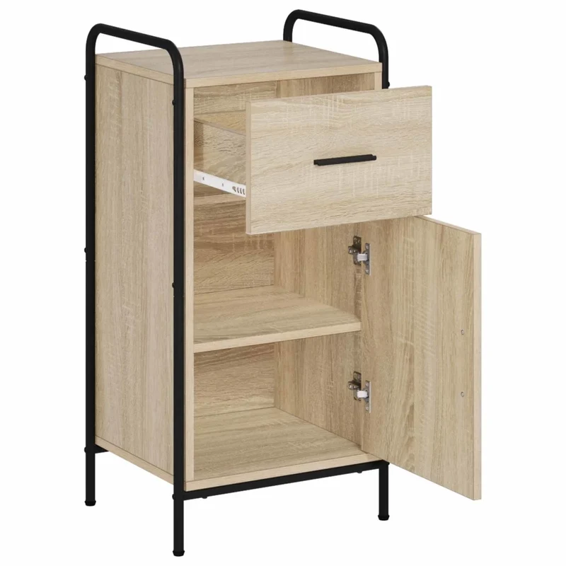 Credenza Rovere Sonoma 97 x 33 x 81 cm Legno ingegnerizzato 8013807