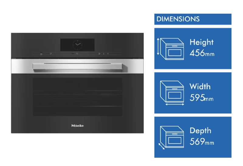 Miele DGC Pro Steam Combi Oven with Hydroclean