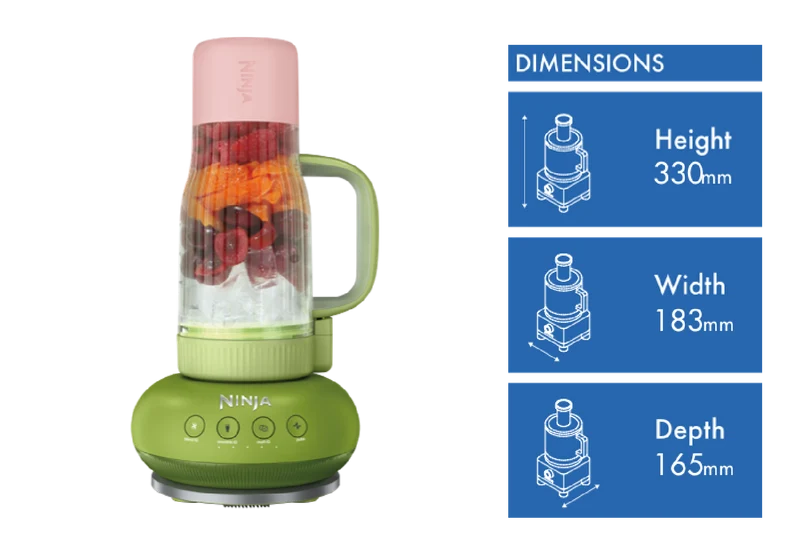 Ninja BlendBOSS Tumbler Blender Watermelon Bubblegum