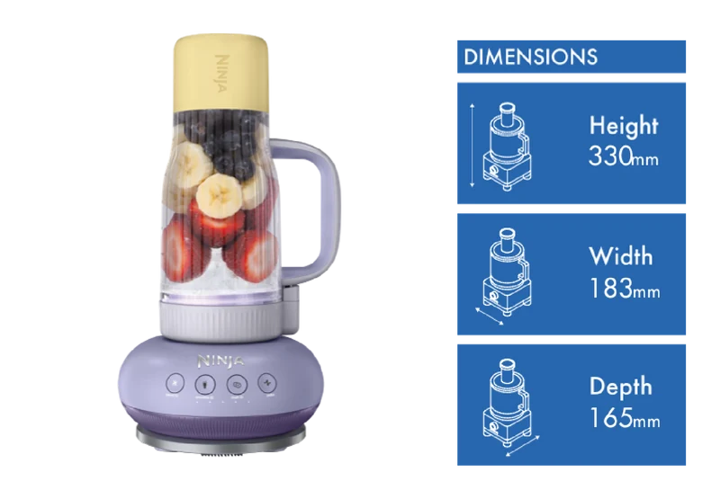 Ninja BlendBOSS Tumbler Blender Lavendar Lemonade