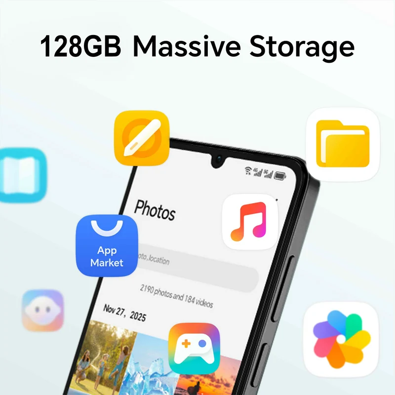 Honor X6D 128GB Midnight Black