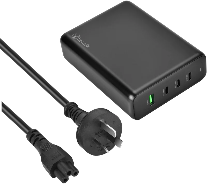 Bonelk 240W PD GaN Multi-Port Desktop Charger (Black)