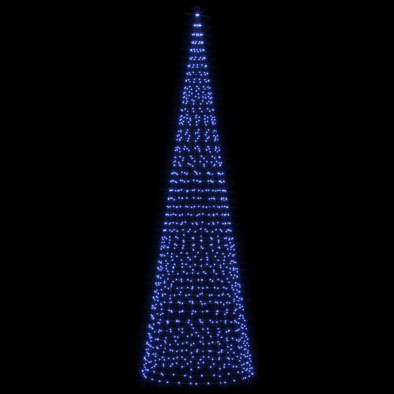 Luci per albero di Natale con picchetti e asta per bandiera 3468870