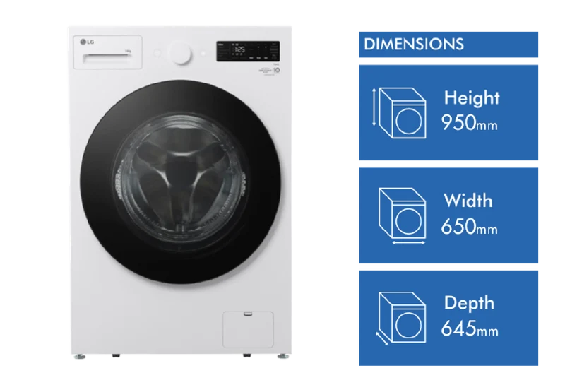 LG 14kg Front Load Washer