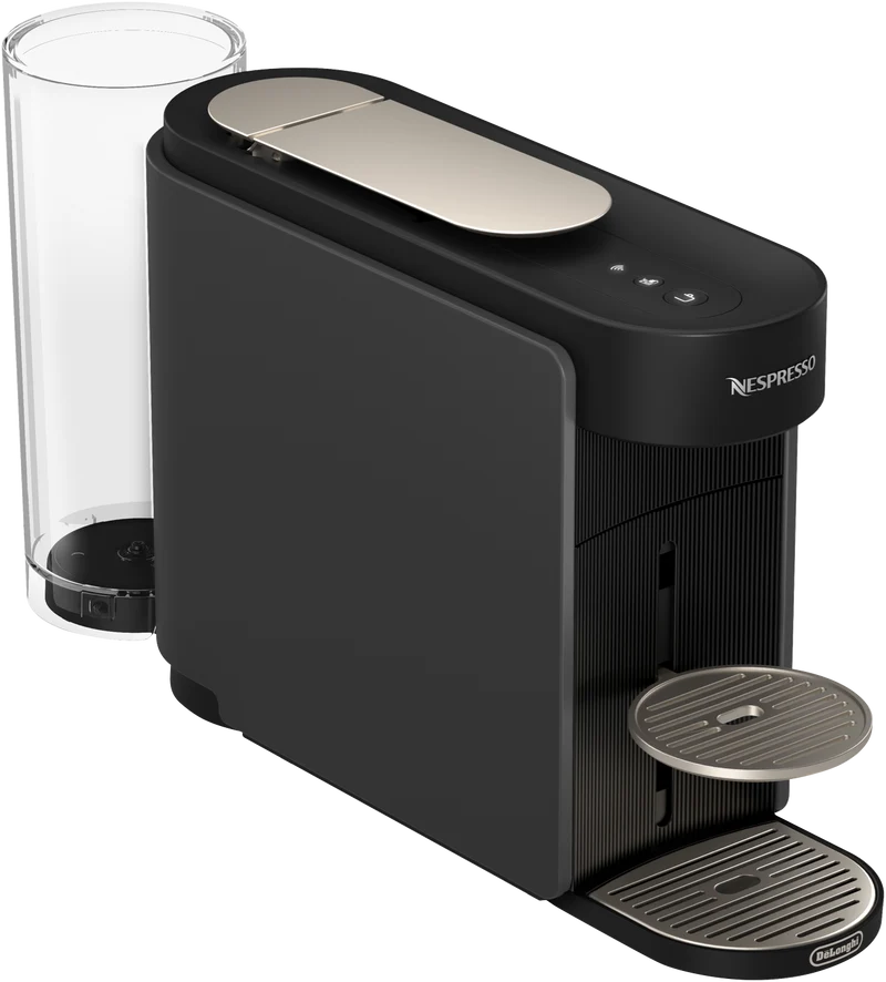 Nespresso Vertuo Up Capsule Coffee Machine Bundle Titanium