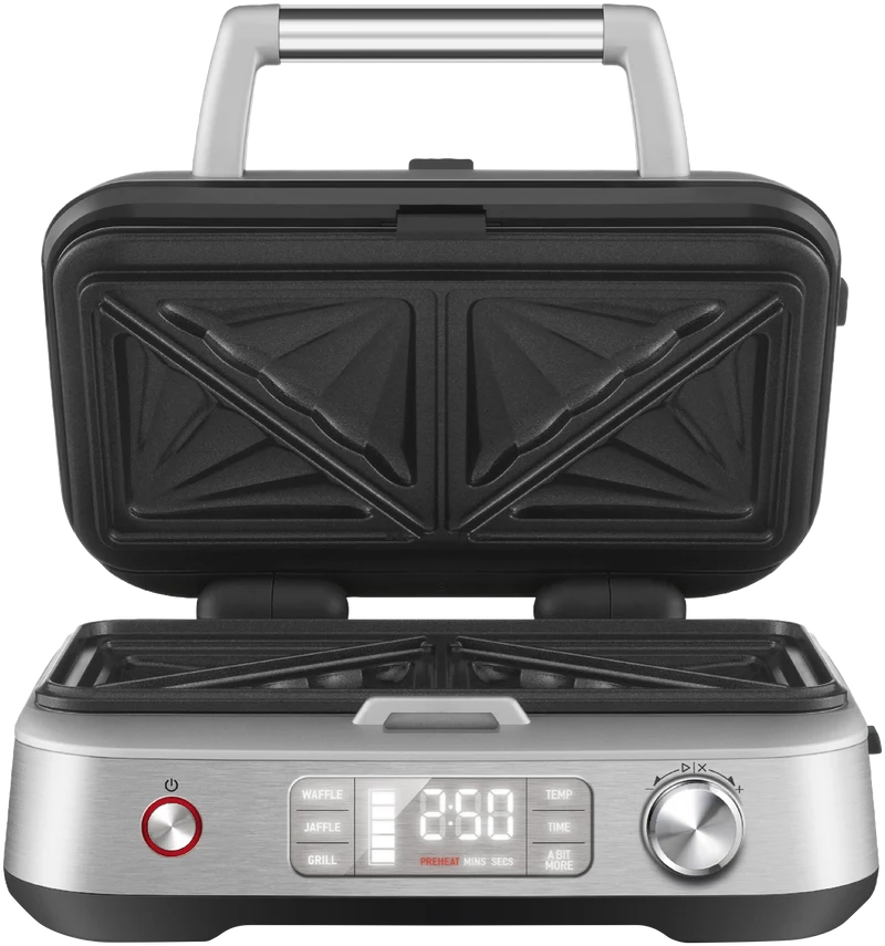 Breville The Switch & Press 3-in-1 Waffle, Jaffle & Grill