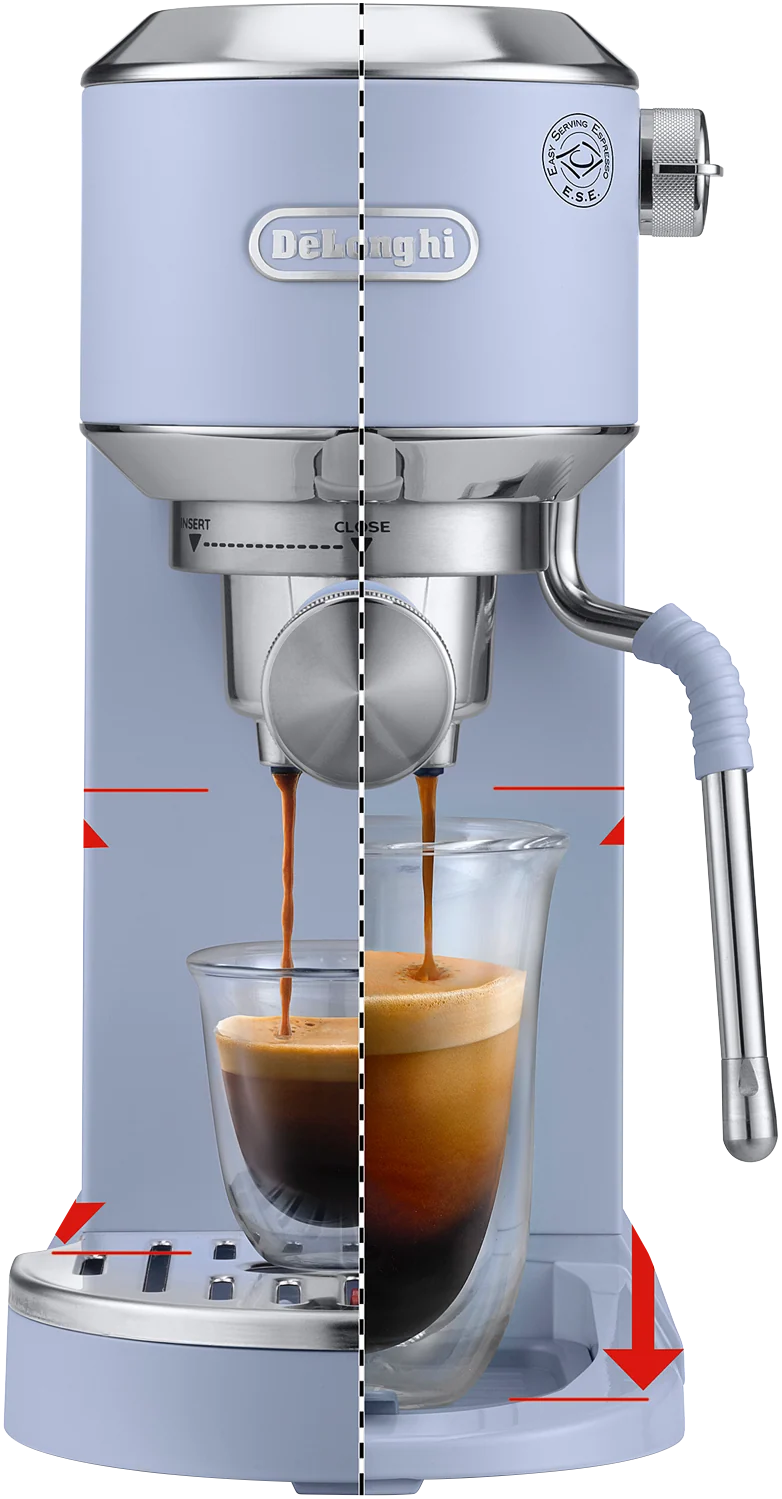 DeLonghi Dedica Duo With cold Brew Coffee Machine Dubai Blue
