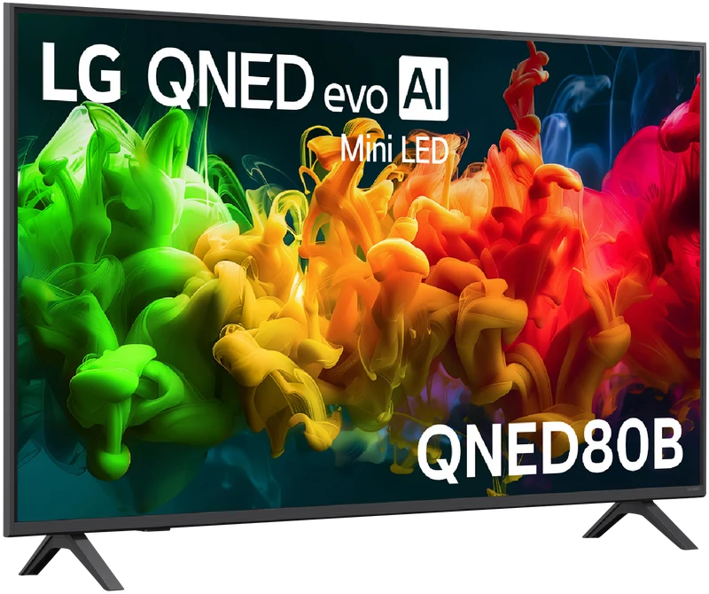 LG 50" QNED80B EVO AI Mini LED 4K Smart TV 2026