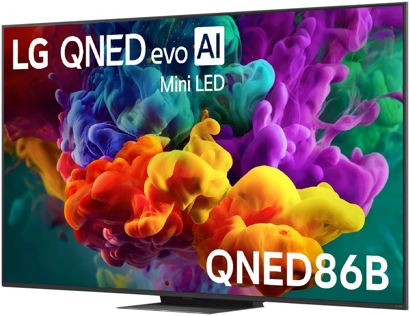 LG 65" QNED86B EVO AI Mini LED 4K Smart TV 2026