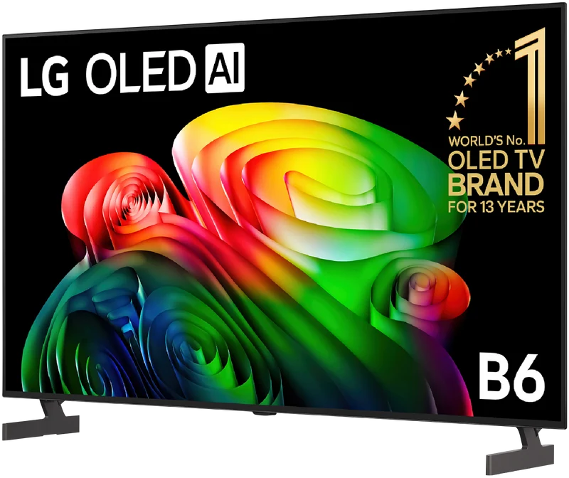 LG 55 OLED TV B6 4K AI 2026