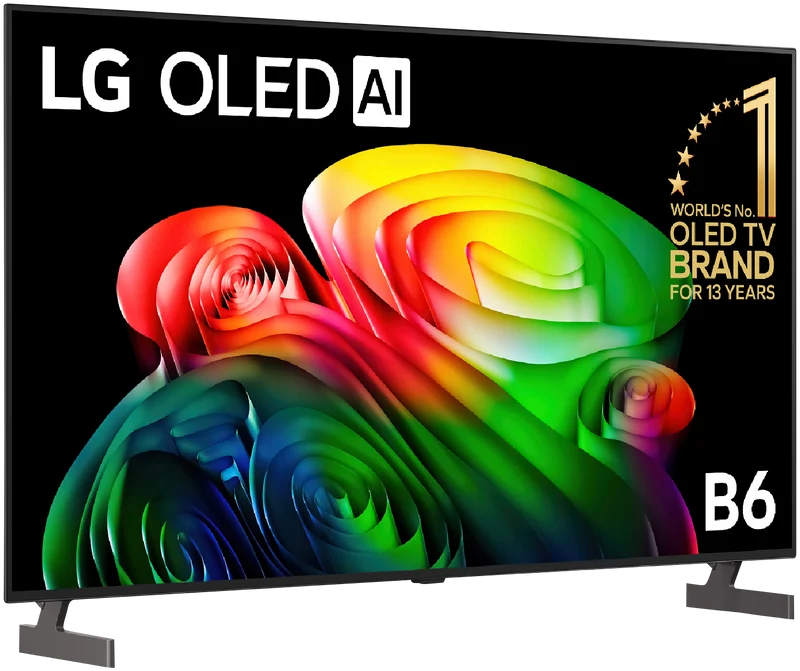 LG 55 OLED TV B6 4K AI 2026