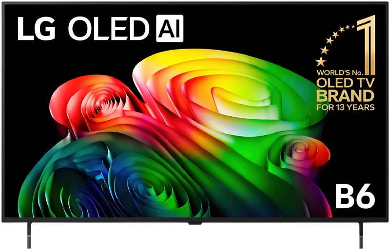 LG 48" OLED TV B6 4K AI 2026
