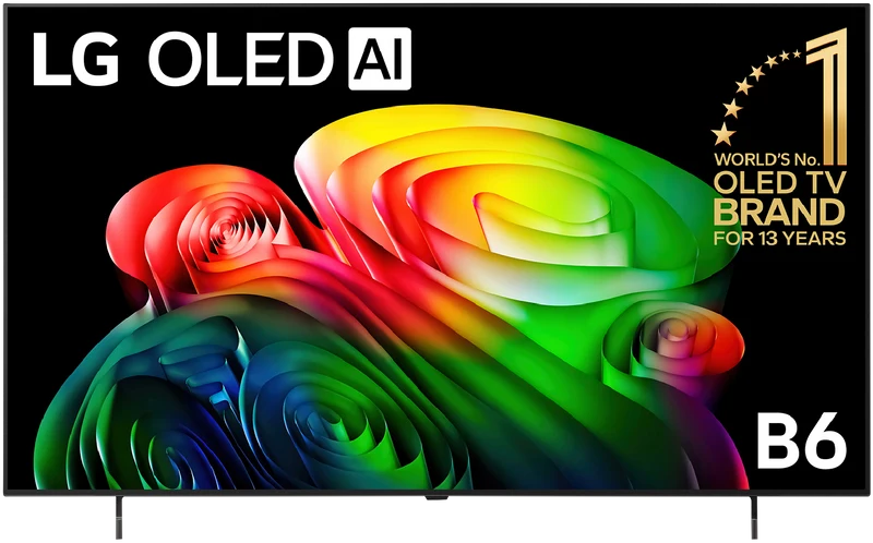 LG 65 OLED TV B6 4K AI 2026