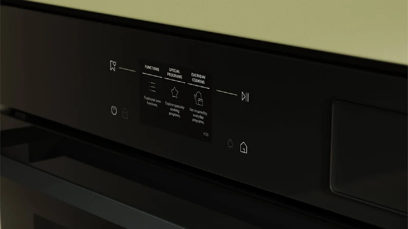 Haier 600 Series 60cm Pyrolytic Oven, 25 Function, Air Fry, Steam Assist Plus, Black
