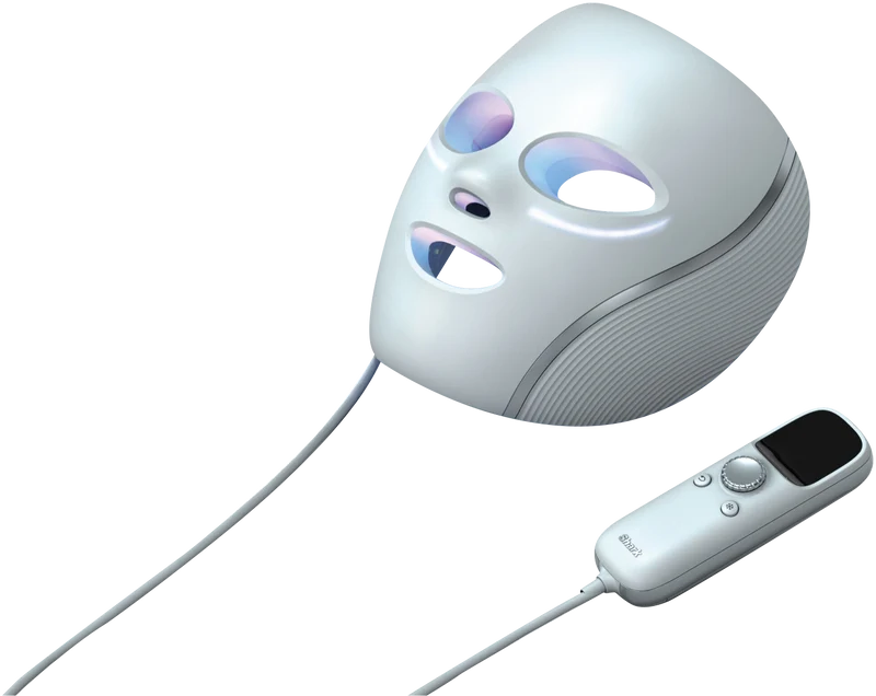 Shark CryoGlow Cooling + LED Face Mask Blue Frost