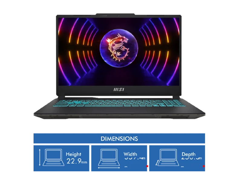 MSI Cyborg 15 15.6" 16GB 512GB Intel Core i7 RTX 3050 6GB Gaming Laptop