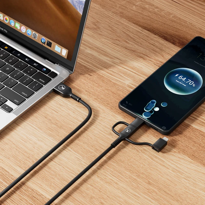 Bonelk USB-C 3-in-1 Multi-Device Cable (1.2m)