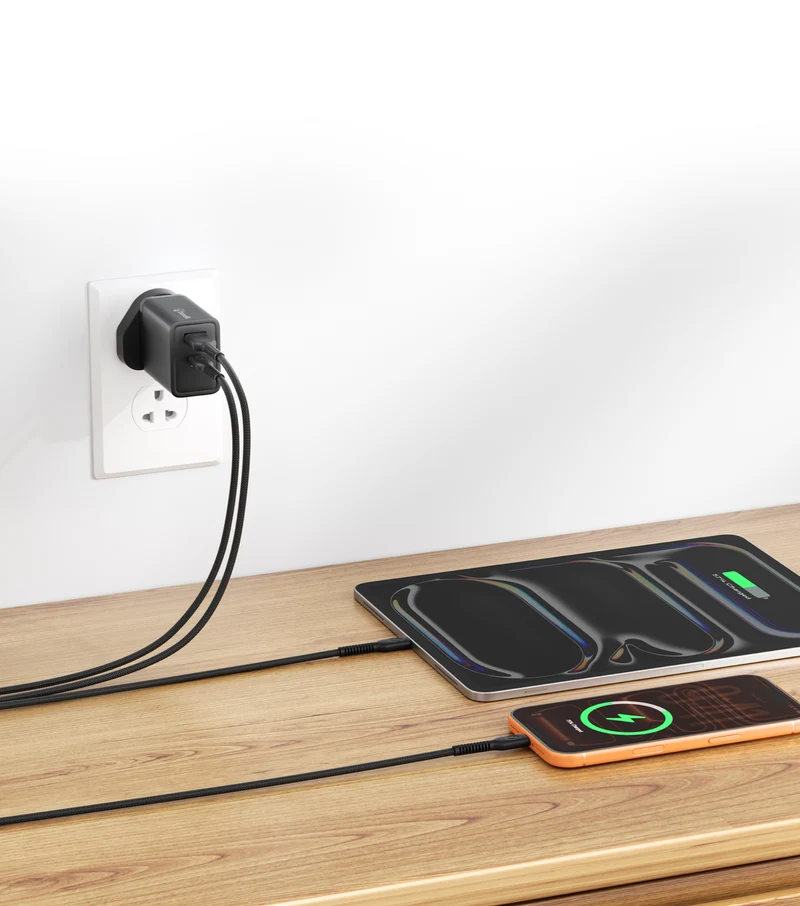 Bonelk 65W PD USB-C+ USB-A Worldwide Travel Charger