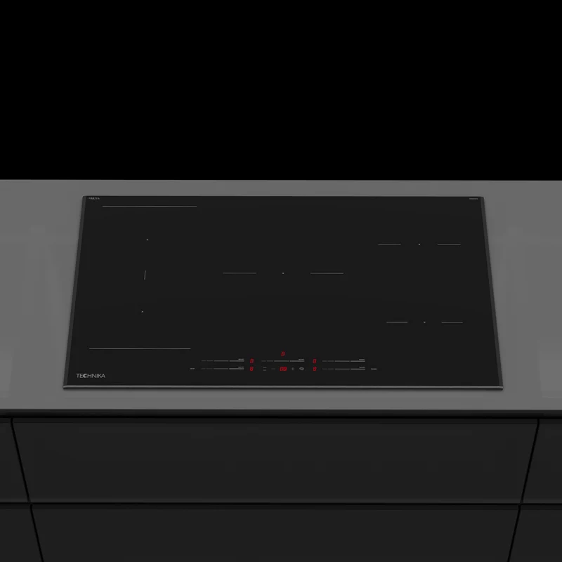 Technika 90cm 5 Zone Flex Zone, Touch Control, Power Shift Induction Cooktop