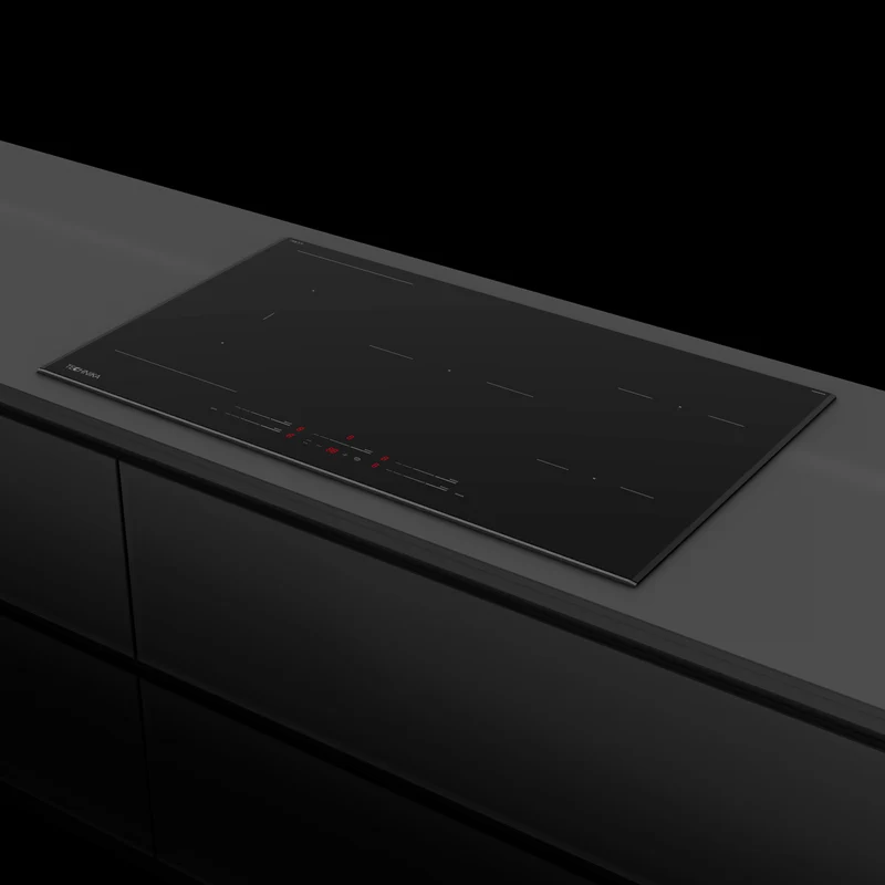 Technika 90cm 5 Zone Flex Zone, Touch Control, Power Shift Induction Cooktop