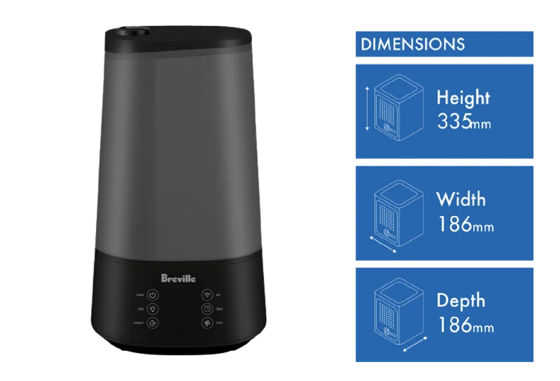 Breville The Smart Mist Glow Connect Grey