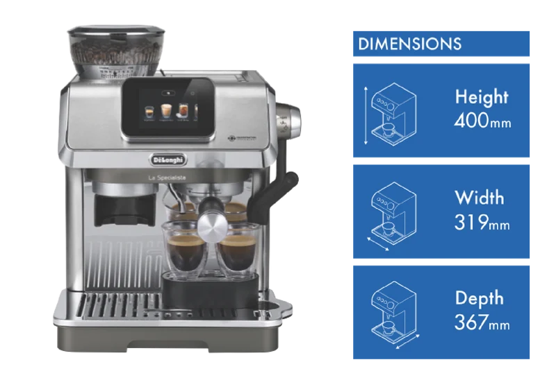 DeLonghi La Specialista Touch Manual Coffee Machine