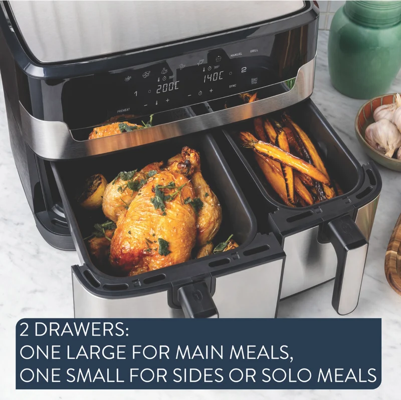 Tefal Jamie Oliver By Tefal Dual Air Fryer