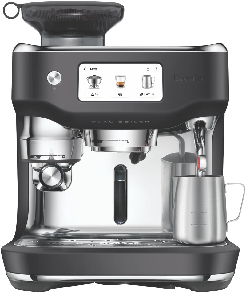 Breville The Oracle Dual Boiler Coffee Machine Black Truffle