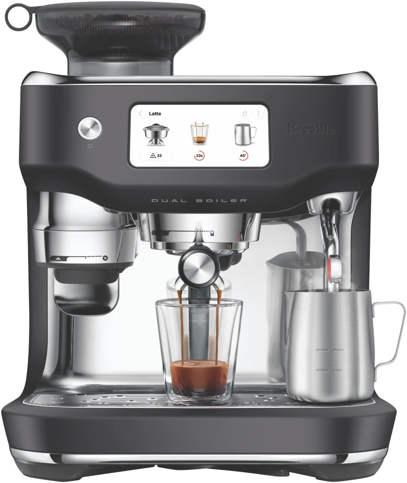 Breville The Oracle Dual Boiler Coffee Machine Black Truffle
