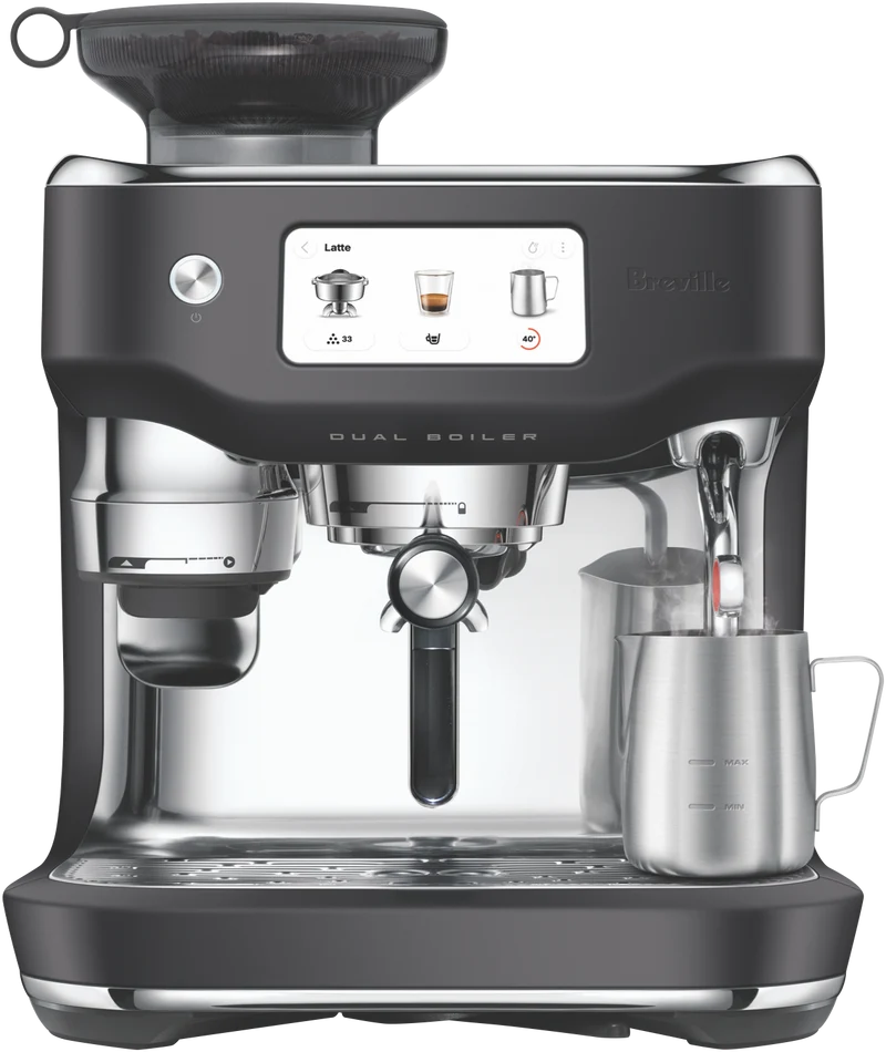 Breville The Oracle Dual Boiler Coffee Machine Black Truffle